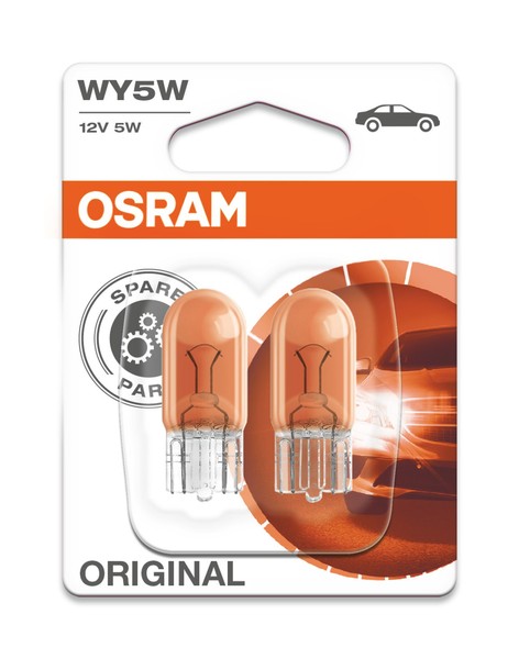 Osram Original WY5W W2.1X9.5D 12 V/5 W (2Er Blister)-image