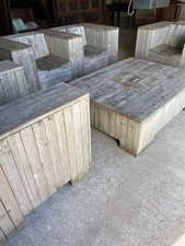 Four Piece Set Of Teak Garden  Furniture