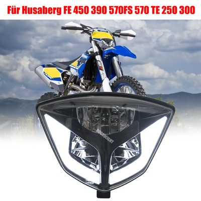 E24 LED Scheinwerfer Tagfahrlicht Für Husaberg FE 450 390 570FS 570 TE 250 300