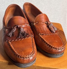 Allen Edmonds Port Washington Cognac Brown tassel loafers Men s size 12 D