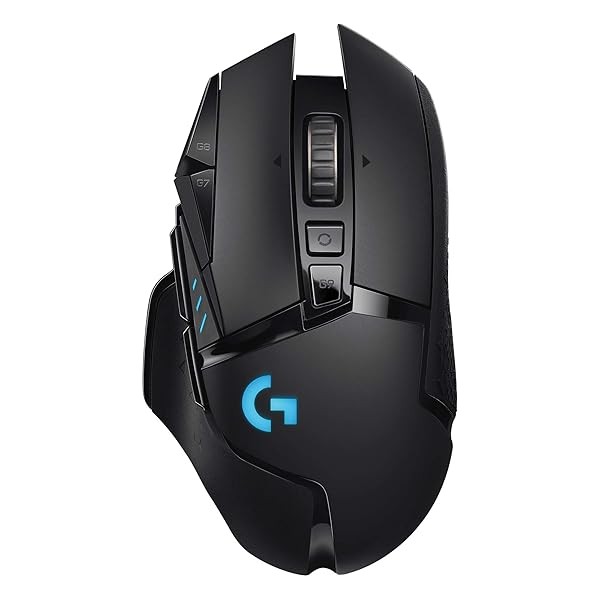 Logitech G502 LIGHTSPEED Wireless Gaming Mouse, HERO 25K Sensor 25600 DPI RGB