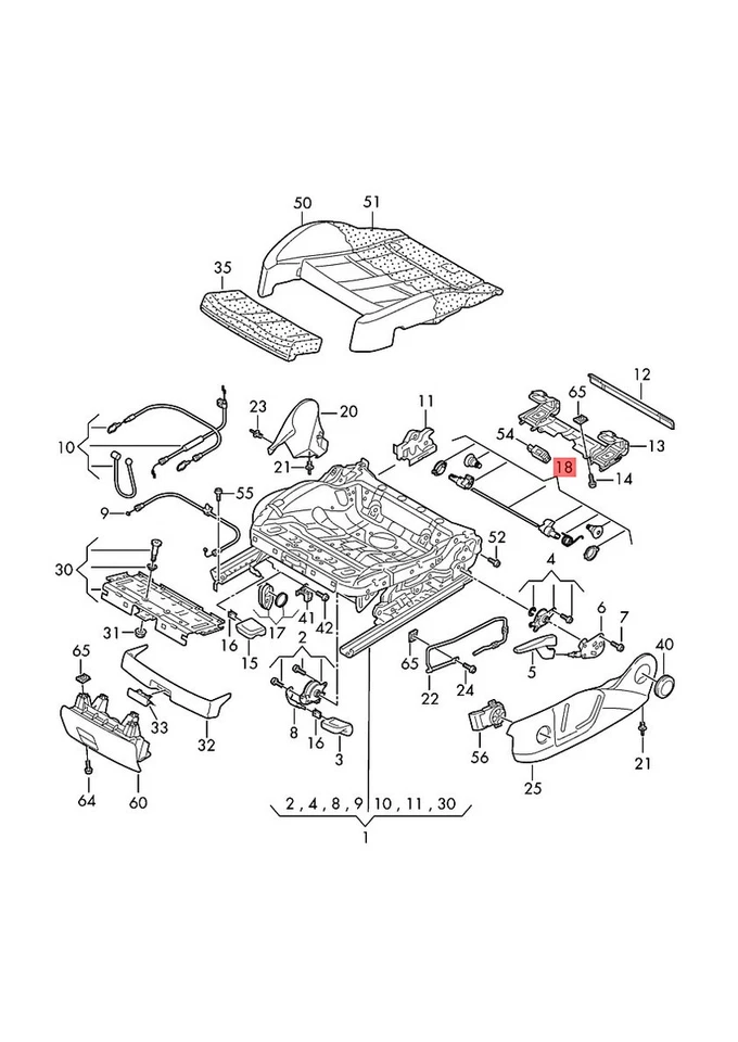 Juego de reparación original AUDI A4 allroad quattro Avant S4 8K0898520 Foto 3 de 3