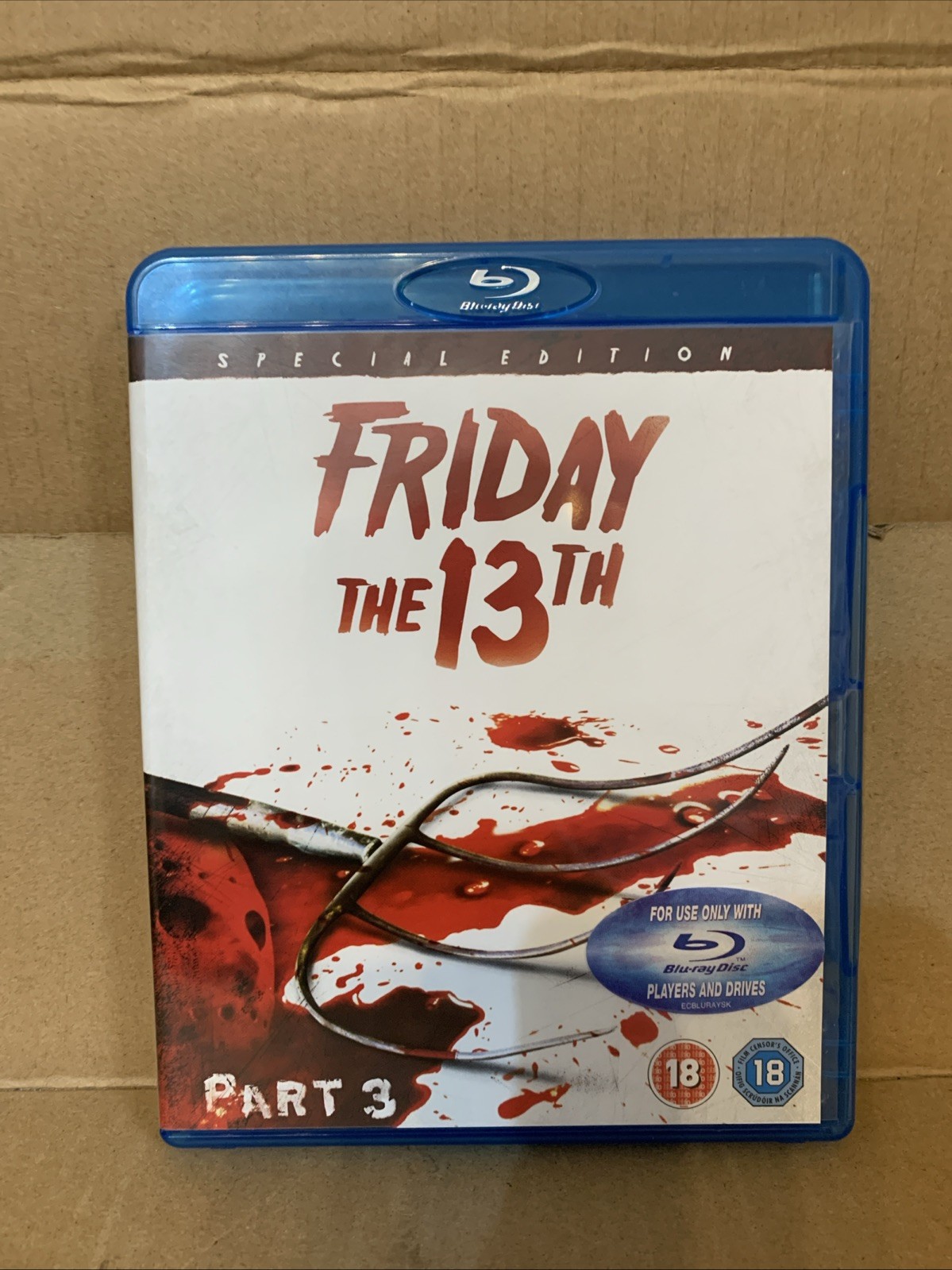 Friday the 13th 3 [Blu-ray] [1982] [Region Free]