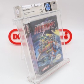 NES Nintendo Game ROLLERGAMES / ROLLER GAMES - WATA GRADED 8.0 B! NEW & Sealed! 