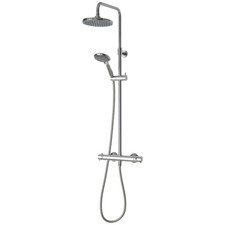 Triton Tian Thermostatic Bar Diverter Mixer Shower Chrome Modern Bathroom Set