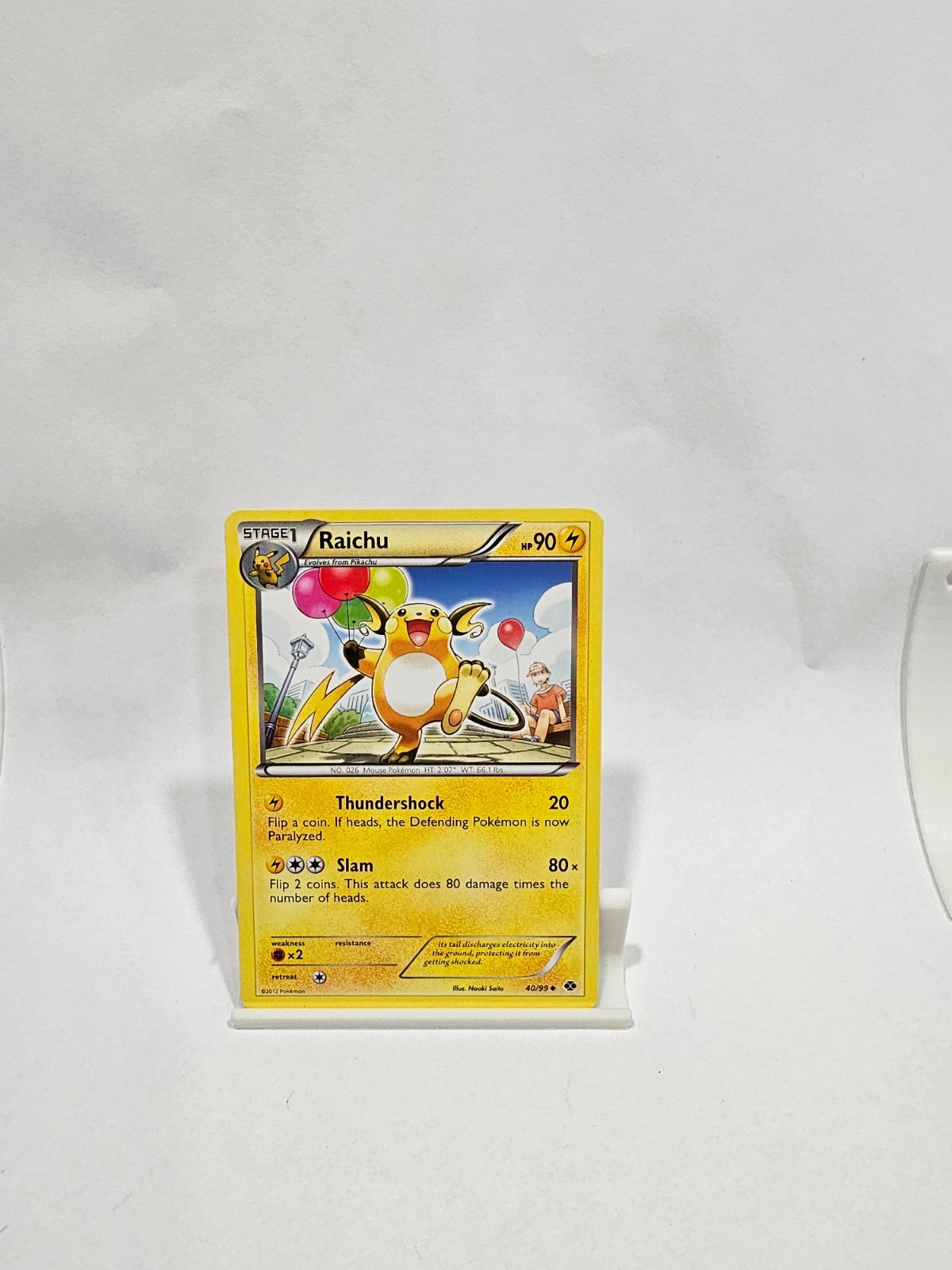 Raichu 40/99 Next Destinies Regular LP Condition