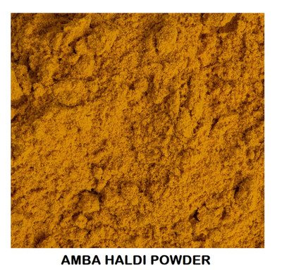 Amba Haldi Powder - Ambe Halad powder  -  100gm (3.5oz) Pure 100% Natural Herbal