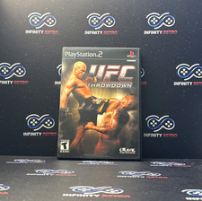 UFC Throwdown Sony PlayStation 2 PS2 CIB Refurbished & Tested Free Shipping