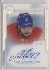 2015-16 Upper Deck The Cup Enshrinements /99 Alex Galchenyuk #E-AG Auto n1u