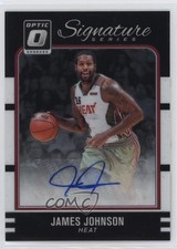 2016-17 Panini Donruss Optic Signature Series James Johnson #36 Auto 7p5