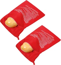 2 Pcs Baked Potato Microwave Bags Reusable Potato Express Microwave Bag