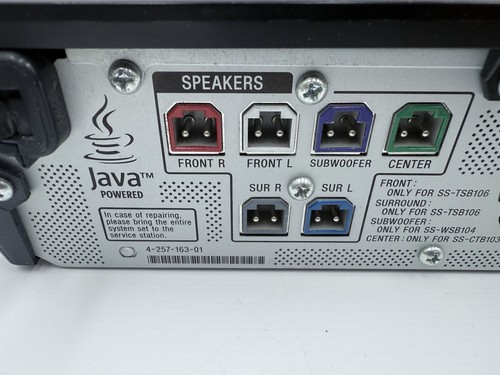 Sony BDV-T58 Blu Ray DVD Home Theatre System With Remote Tested - Picture 9 of 15