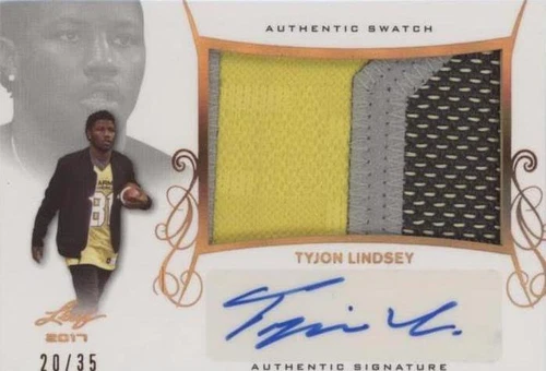2017 Leaf Metal U.S. Army All-American Bowl Tyjon Lindsey #PA-TL1