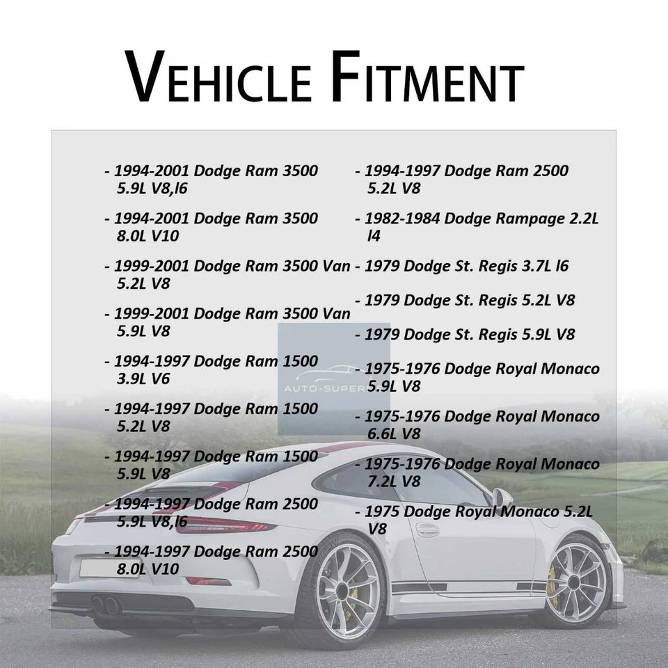 Para Dodge St. Regis 1979 5,9 L Mevotech hoja resorte buje trasero extremo fijo 2x Foto 2 de 4