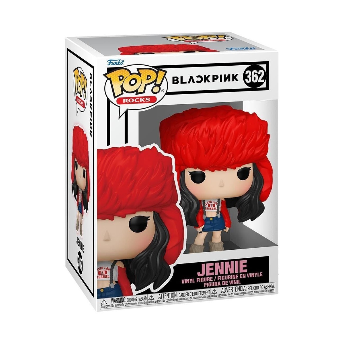 Blackpink Jennie Pop Rocks Vinyl Figure 4.3 Inches Collectible K