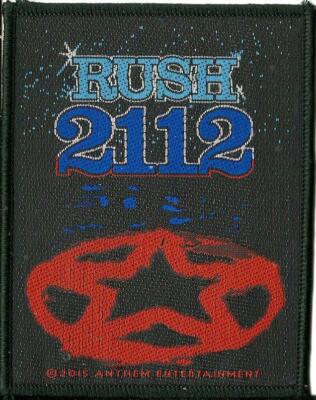 RUSH 2112 Twenty One Twelve 2015 GEWEBTER AUFNÄHER PATCH offizielle Ware VERSIEGELT