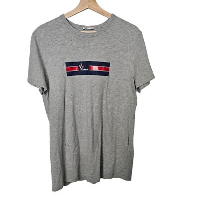Moncler Maglia T Shirt Gray Men