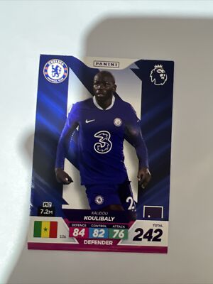 Kalidou Koulibaly Adrenalyn PLUS 2023 KARTE # 106 Neuzustand