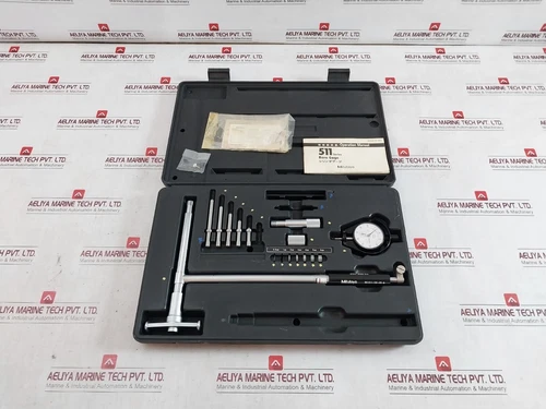 MITUTOYO 511-131-05 511 Series Bore Gage Set 250–400mm Shockproof (Incomplete)