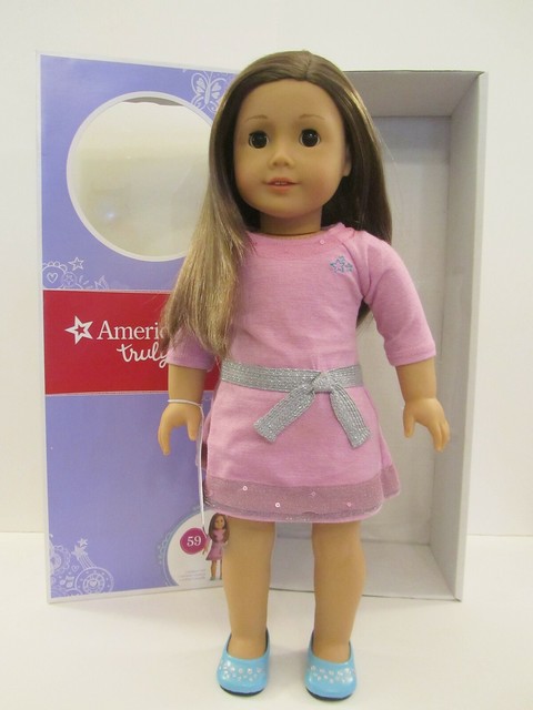 American Girl Truly Me Doll Just Like You Long Brown Hair Eyes Light Skin 59