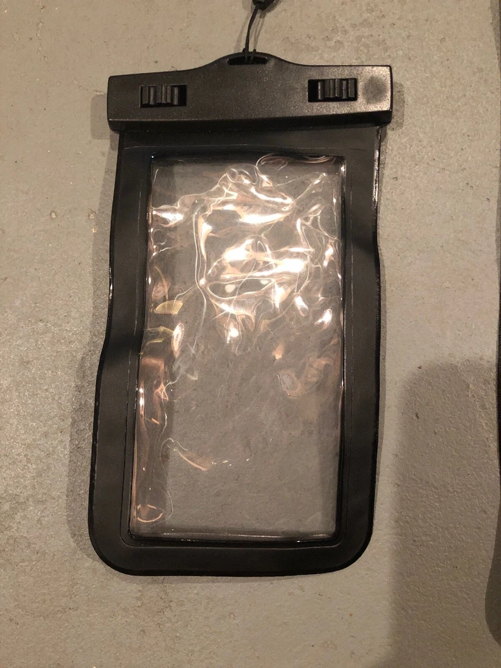 Bolsa impermeable bolsa subacuática funda seca para teléfono celular Foto 3 de 4