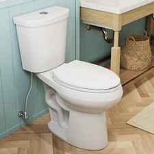 Two Piece High Efficiency Toilet with19'' Comfort Chair Height Bowl 12" Rough In