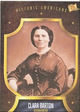 2017 The Bar Pieces of the Past Clara Barton #102~Historic Americans