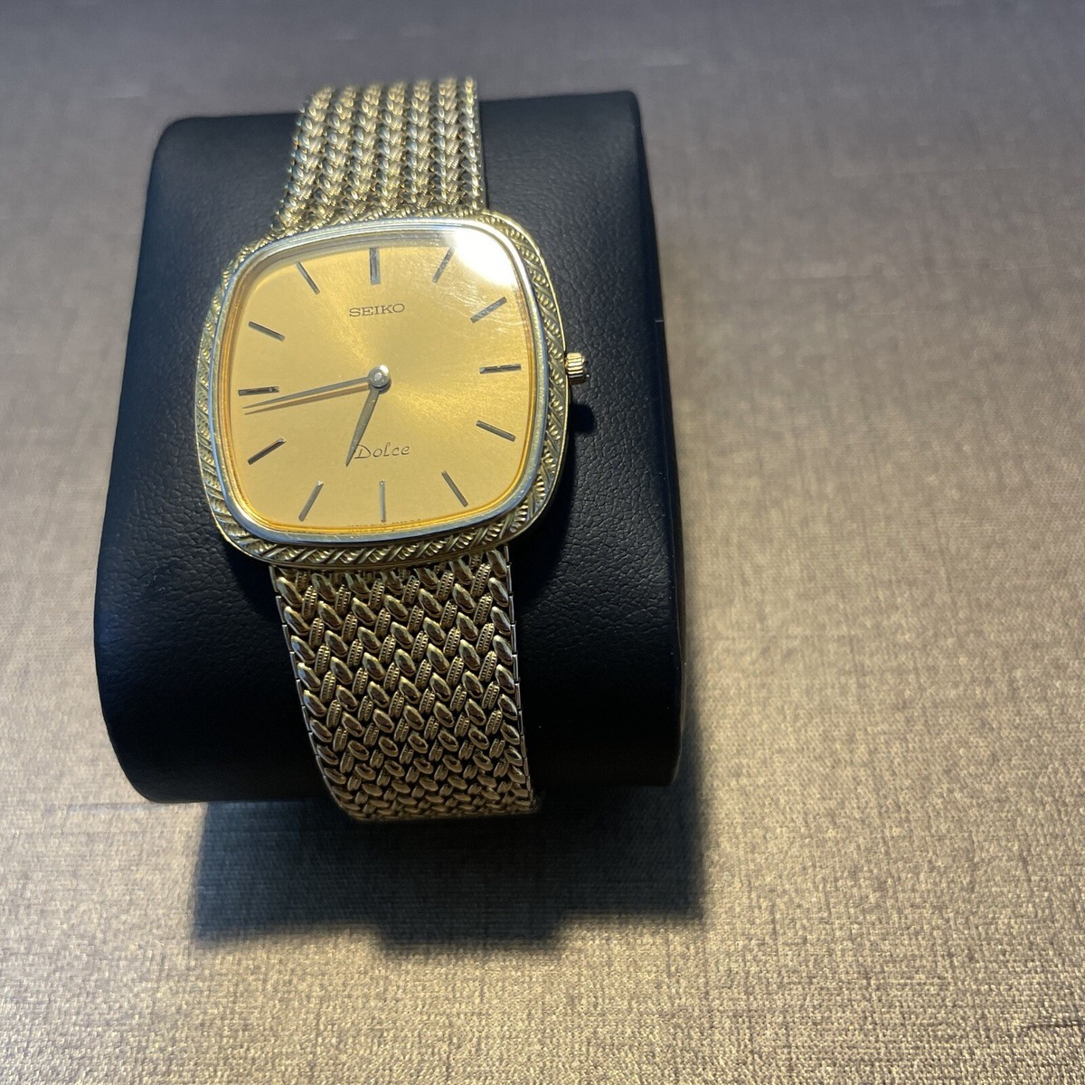 SEIKO Watch Dolce 8N40-5040 Gold Men