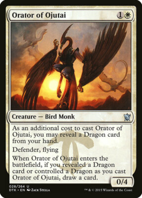 4 Orator of Ojutai 4x x4 - NM - Dragons of Tarkir - SPARROW MAGIC