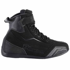 DIORA CARLOS WATERPROOF CE APPROVED MOTORCYCLE URBAN TOURING PADDOCK BOOTS BLACK