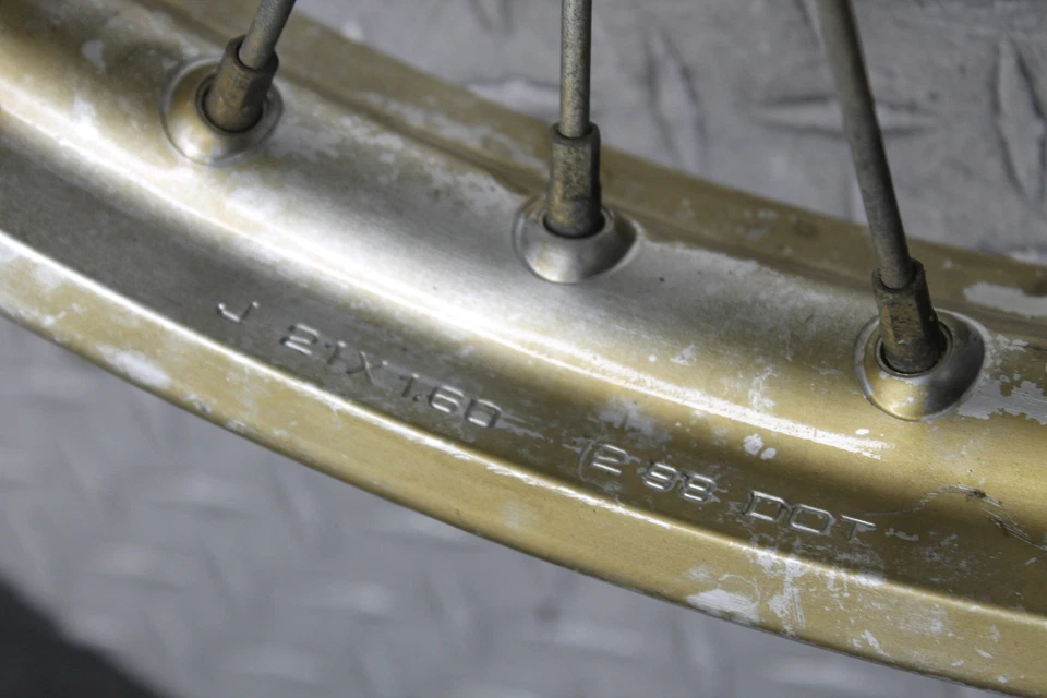 Yamaha TTR250 1999 buje de llanta de rueda delantera Foto 4 de 4