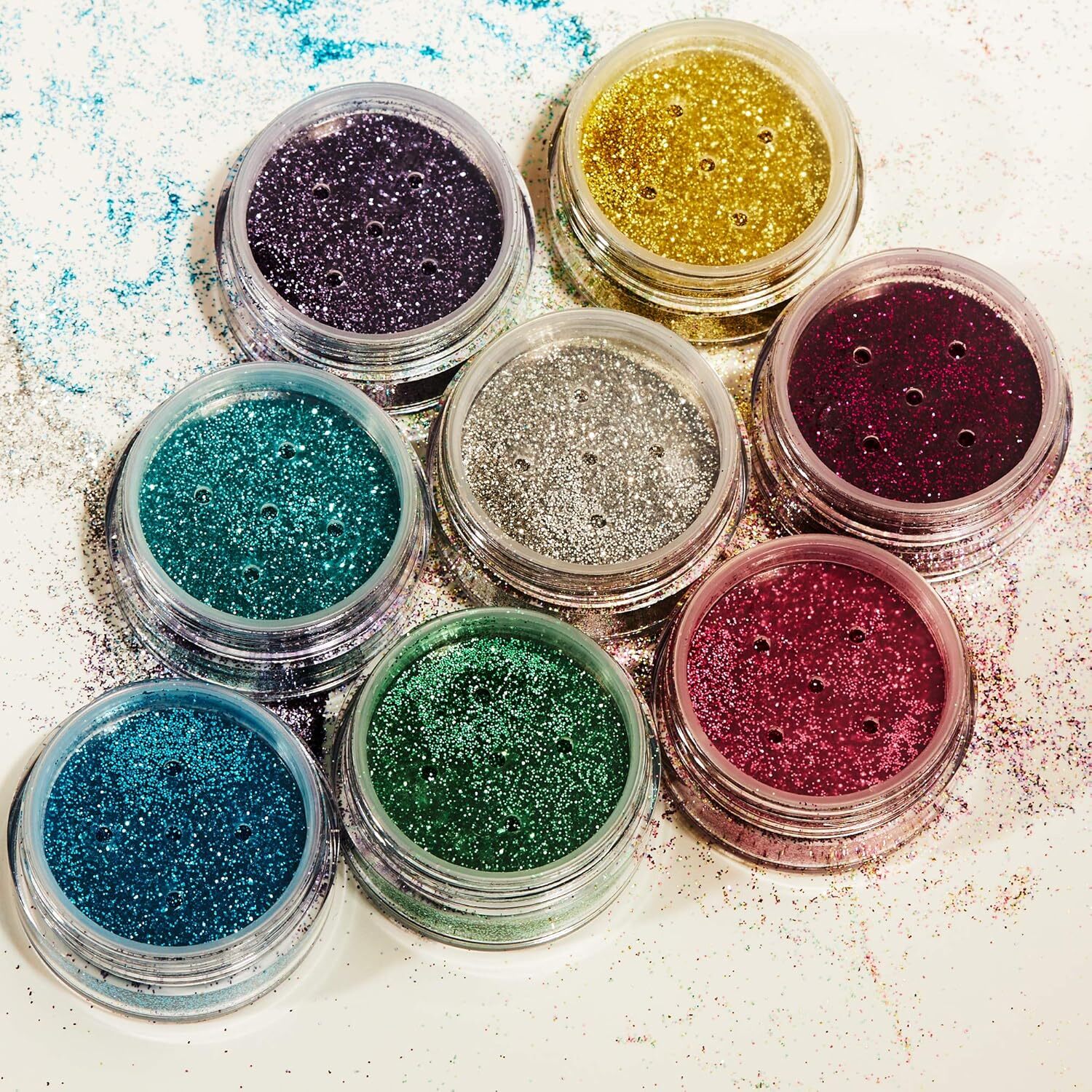 Biodegradable Eco Glitter Shakers by Moon Glitter - Lavender - Cosmetic Bio Fest