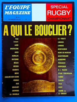 L'EQUIPE MAGAZINE TRIMESTRIEL n°8 SPECIAL GUIDE CHAMPIONNAT DE RUGBY 1964 - 1965 - Photo 1/4