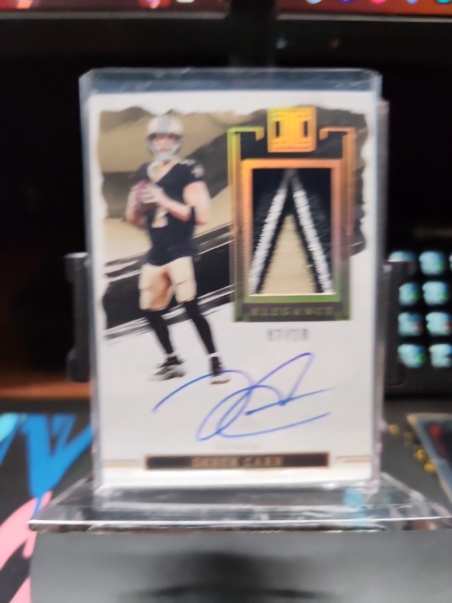 2023 Panini Impeccable Football Elegance Patch derek carr 
