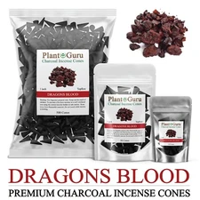 Dragons Blood Charcoal Incense Cones 1" TOPFLOW Bulk Wholesale For Burner Holder