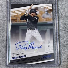2021 Panini Danny Mendick 40/50 Prestige Auto White Sox PR-DM🔥🔥