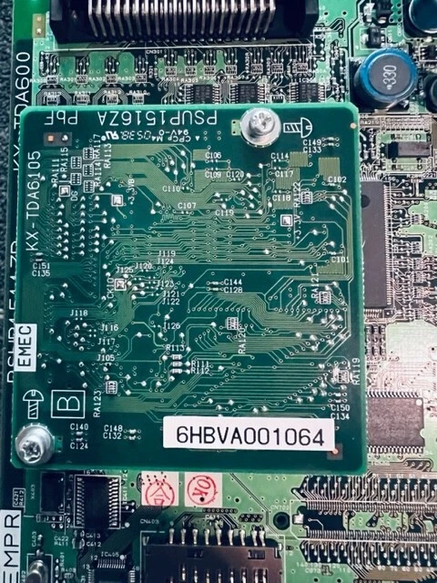 Panasonic KX-TDA600 Hybrid IP-PBX Cabinet W/EMPR MEC & REMOTE CARDS. No wall bkt - Image 4 of 4