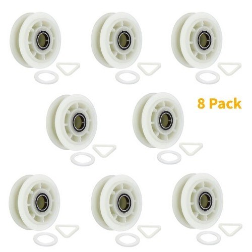 8-PACK 279640 Dryer Idler Pulley Replacement Whirlpool Kenmore ...