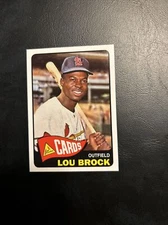 B99a 60yot 14 Lou Brock St. Louis Cardinals 2011 Topps 60 Years