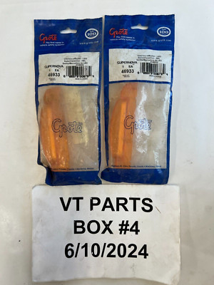 GROTE 46933~ Amber SuperNova 2 Diode LED Marker Light lot of ( 2