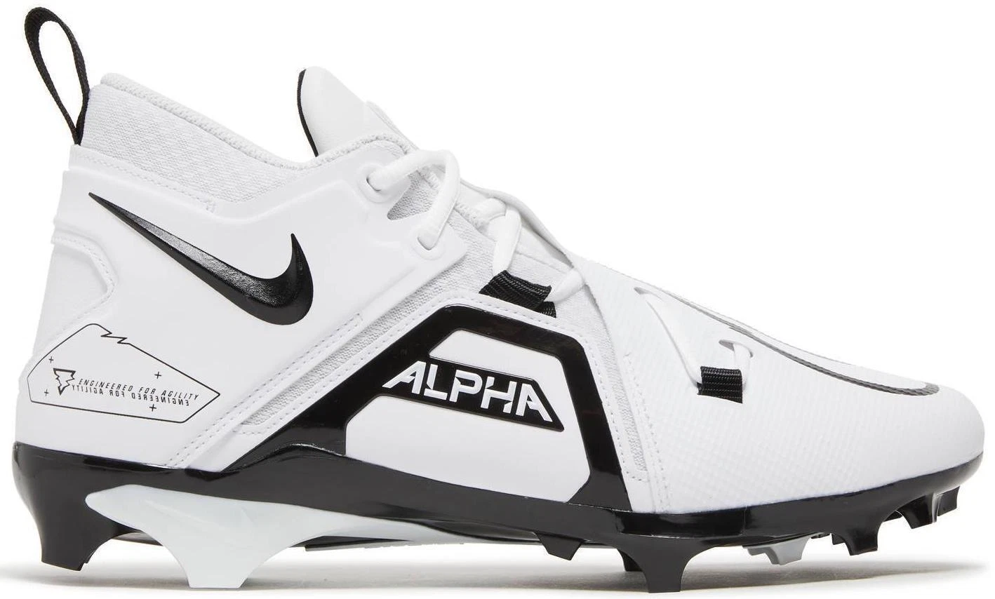 Preços baixos em Nike Alpha Menace Pro 2 Low White Black | eBay