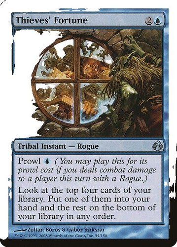MTG 4X FOIL TORMENT OBSESSIVE SEARCH NM- MAGIC THE GATHERING
