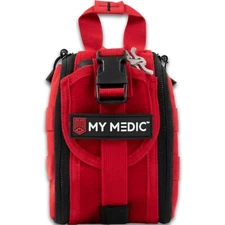 MyMedic First Aid Kits For Emergency Trauma Military Survival Travel TFAK Red