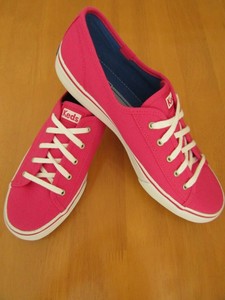 hot pink keds