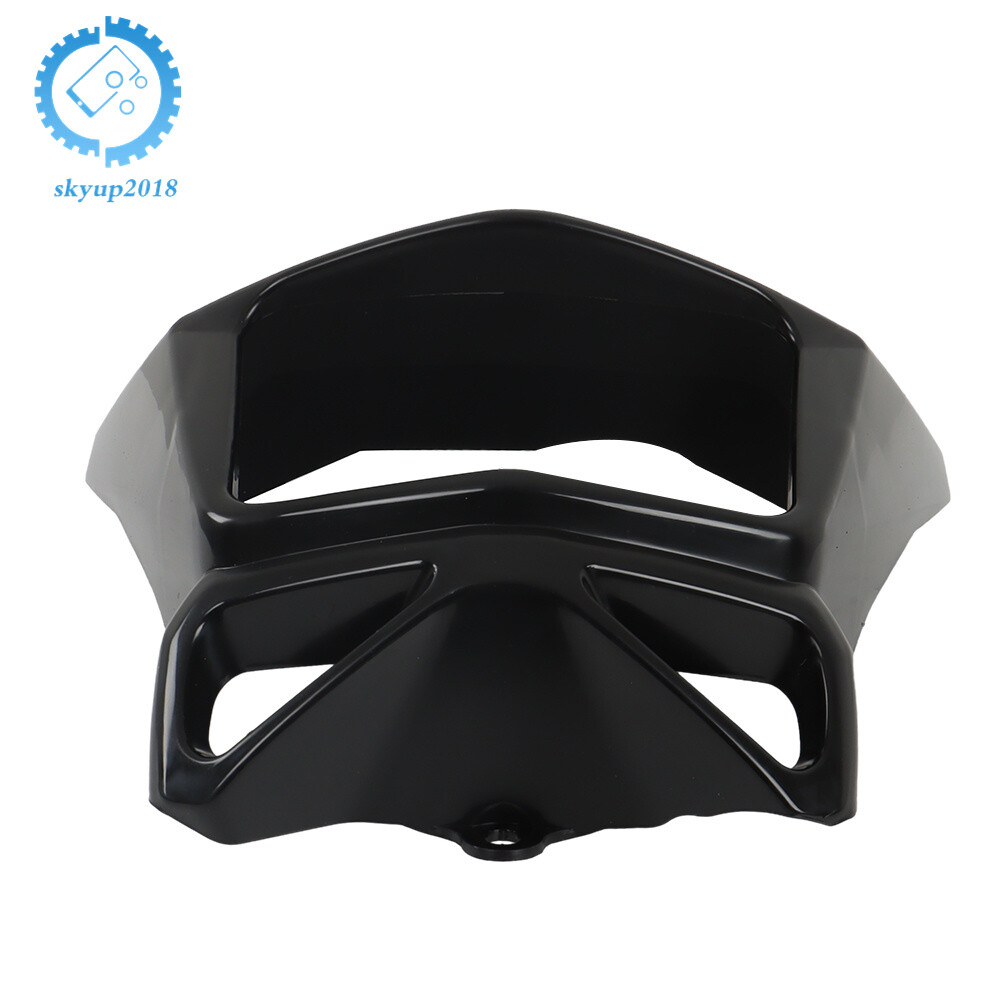Head Light Face Cover Black 2002-2023 For SUZUKI DR-Z DRZ 400S SM