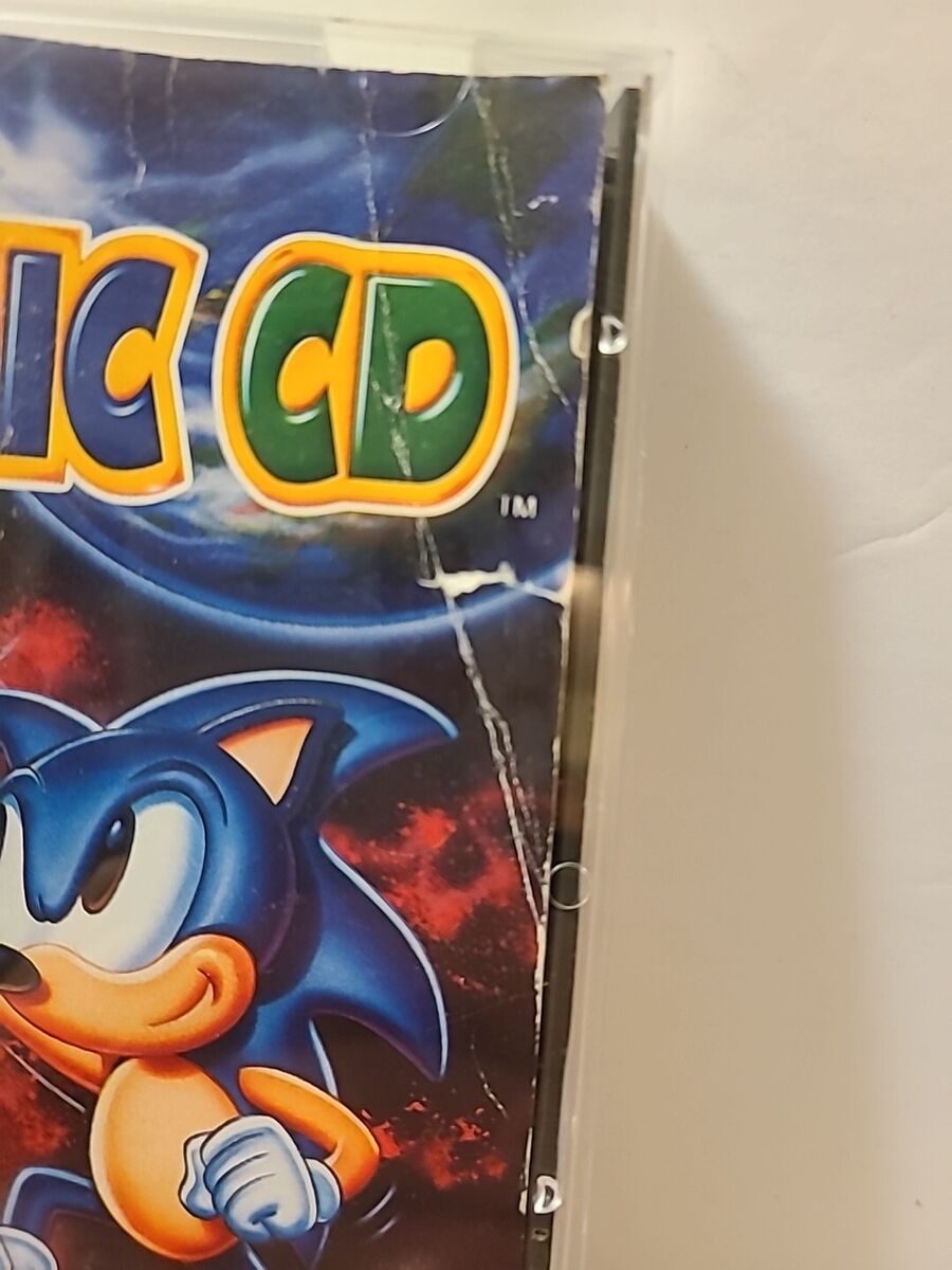 Sonic CD (Sega CD, 1993) COMPLETE CIB AUTHENTIC TESTED With Sonic CD (Sega CD, 1993) COMPLETE CIB AUTHENTIC TESTED With