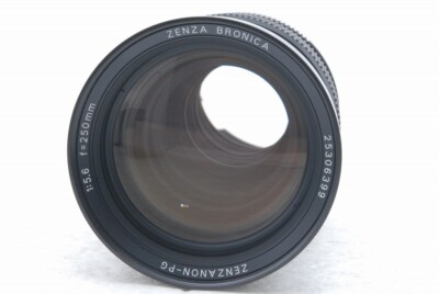 レンズ(単焦点) ZENZA BRONICA ZENZANON-PG 250mm F5.6 ☆ZENZA BRONICA ゼンザブロニカ 中判カメラ レンズ ZENZANON-PG