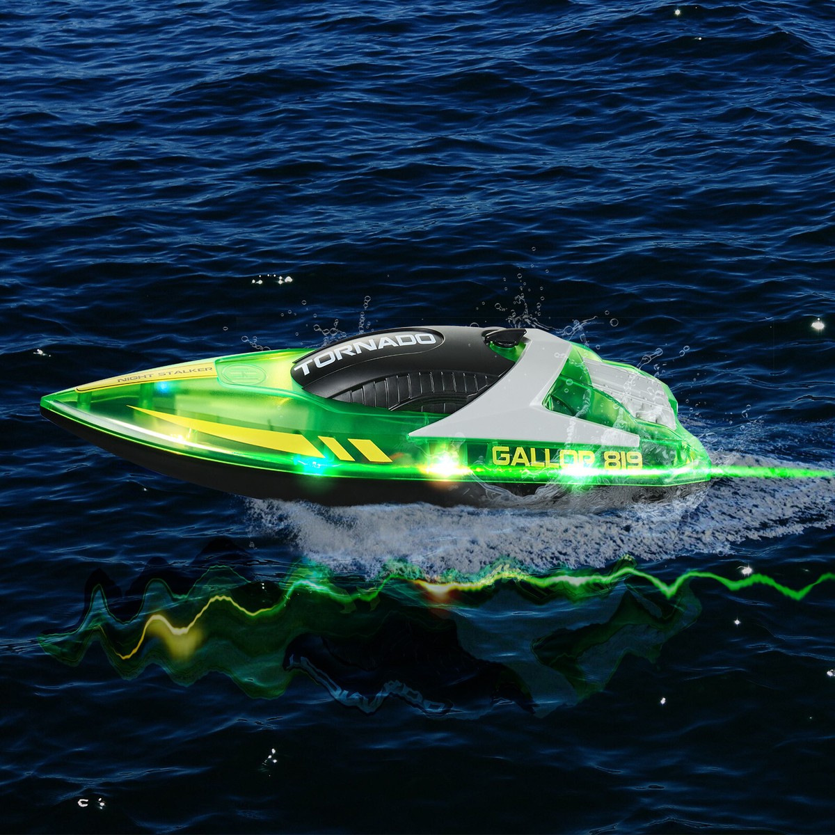 VEVOR RC Boot Ferngesteuertes Rennboot Speedboot Sc Produktbild-Vorschau 5