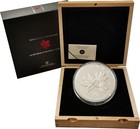 Kanada Silber Maple Leaf Forever 250 Dollar 2011 PP Proof Mapleleaf 1 Kg