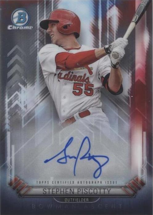 2017 Bowman - Stephen Piscotty #BA-SP - 1 of 1
